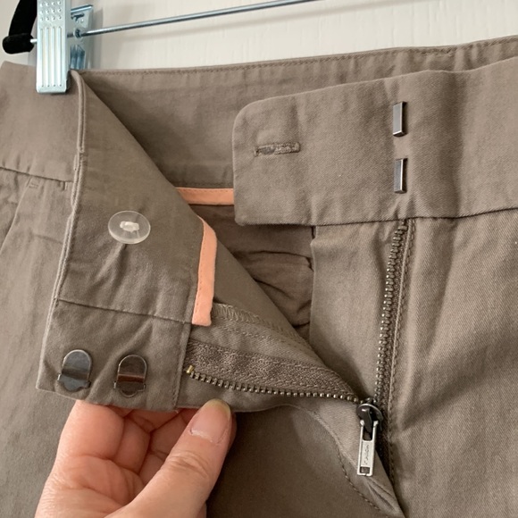 LOFT Light Brown 100% Cotton 4” Inseam Shorts Size 8 New With Tag - Picture 6 of 14